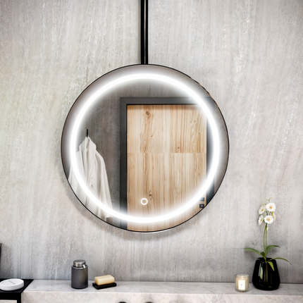 Helios Light - Round Ceiling Mirror