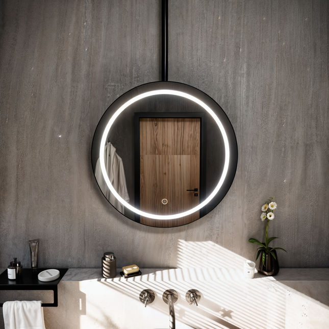 Helios Light - Round Ceiling Mirror